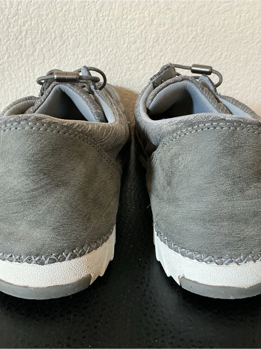 Twisted X Men Zero-X Eco Friendly Gray Casual Moc Toe Slip On Shoe Size 12